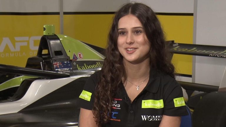 Aussie Teen Pursues Historic F1 Dream, Accelerating at 240km/h Unlicensed