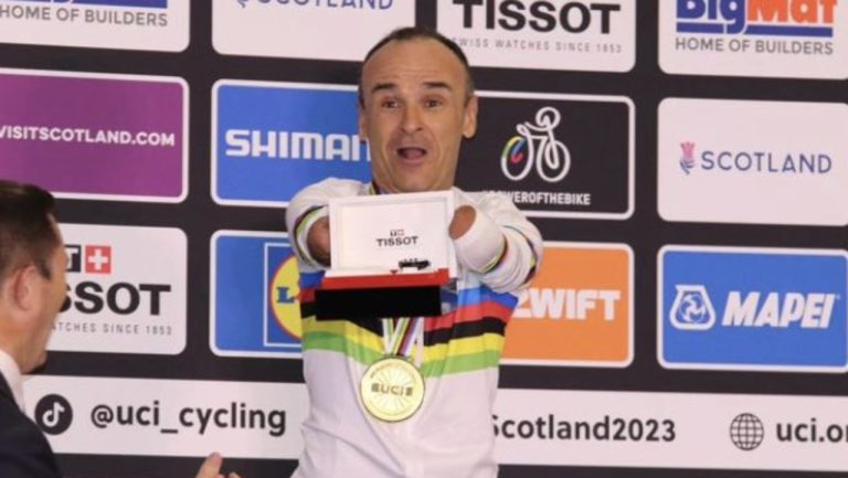 Paralympic Cyclist Shocked by the Most Disappointing Trophy Gift