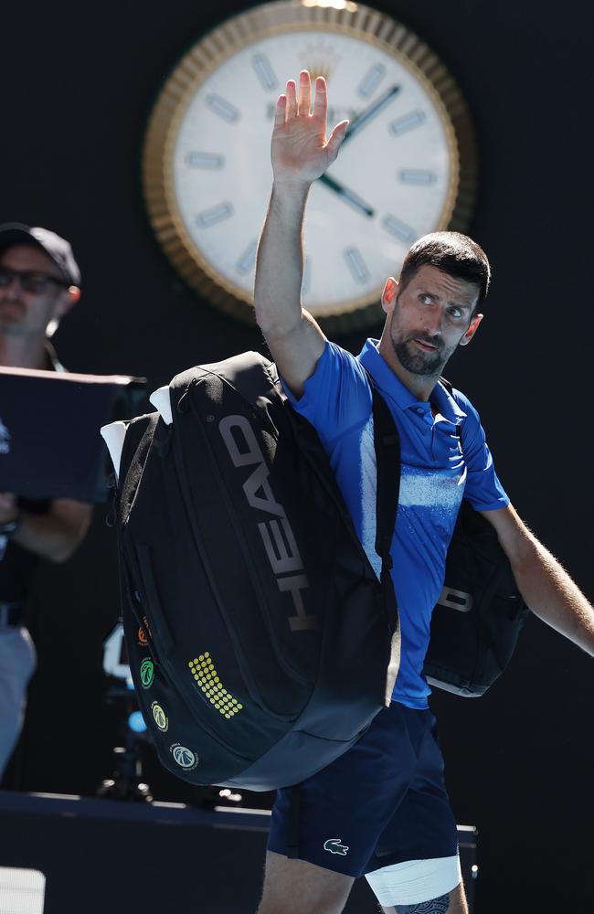 Djokovic Reacts to Booing Fans Amid $800 Open Retirement Issue