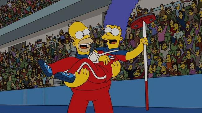 Chilling Simpsons Olympic Prediction Becomes Reality in Pyeongchang