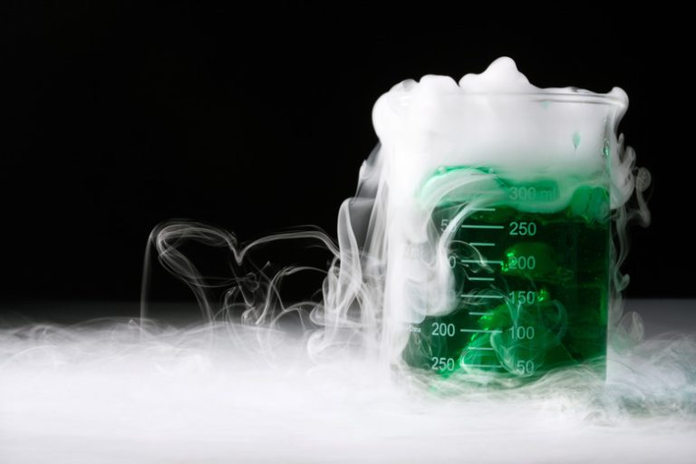 Effects of Adding Dry Ice to Water