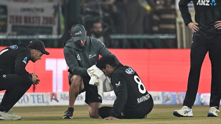 NZ Cricketer Sustains Severe Head Injury in Unfortunate Fielding Incident