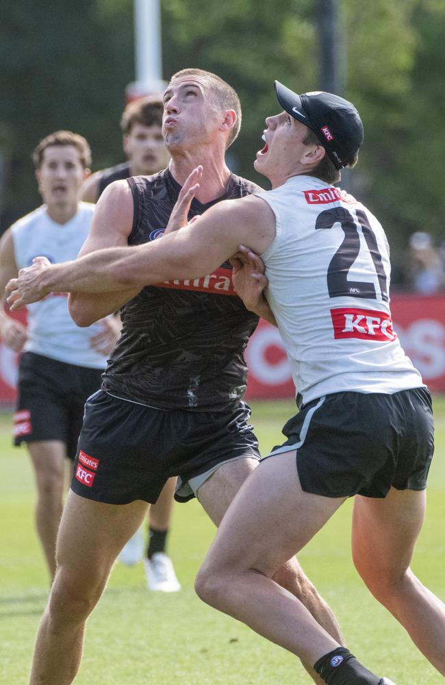 Josh and Nick Daicos Shine as They Near Collingwood Training Return Lions Star Makes Strong Recovery from Surgery