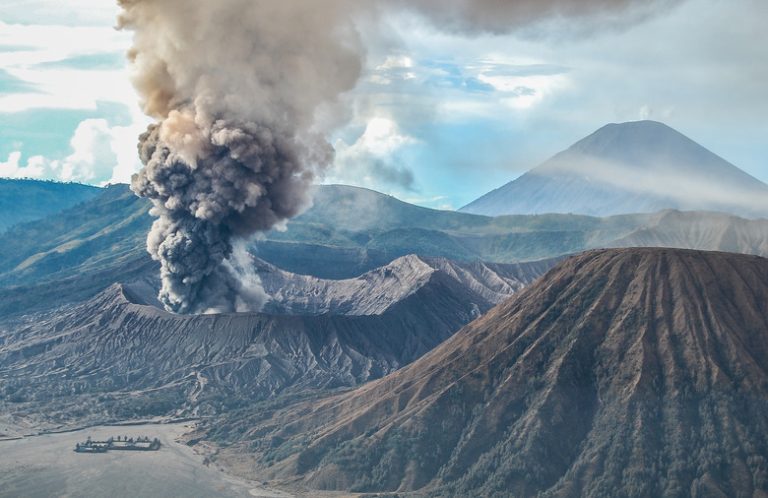 Phases of a Volcanic Eruption