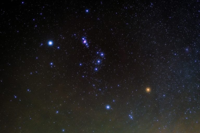 Finding Orion's Belt