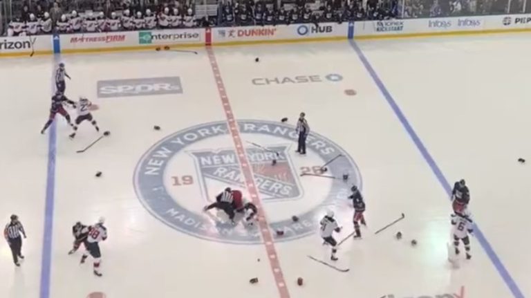 Did They Plan It? Every Player in the Wild NHL Brawl Just Seconds In