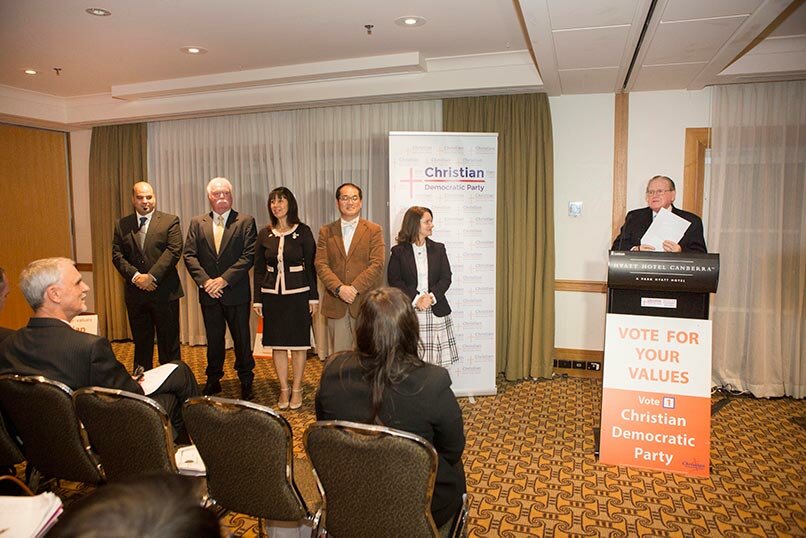 CDP Media Release – Full House For The Christian Democratic Party National Campaign Launch In Canberra